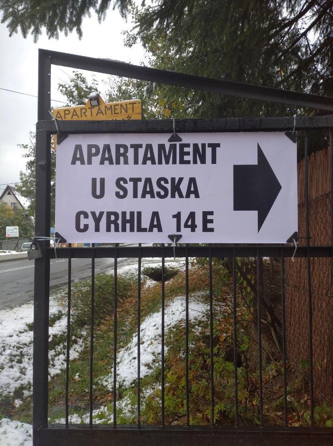 Apartament U Staska Apartman Zakopane Kültér fotó